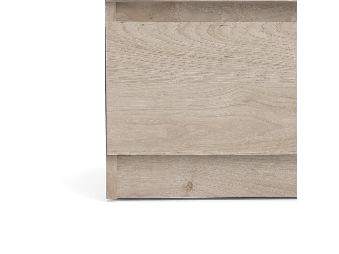 Nada Commode à 3 tiroirs, imitation chêne Hickory.