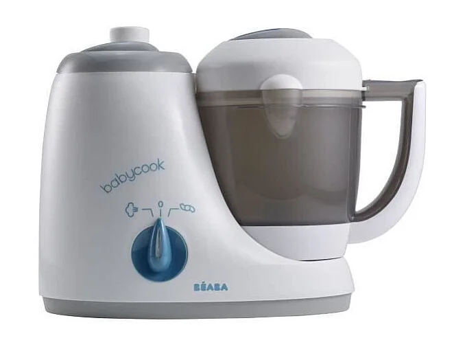 BEABA, Babycook Original, Robot Bebe Babycook - Cuiseur Mixeur 4 en 1 - Gris
