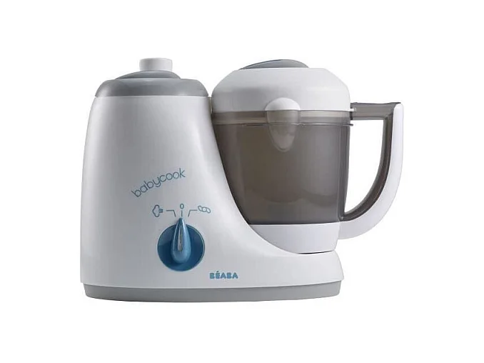 BEABA, Babycook Original, Robot Bebe Babycook - Cuiseur Mixeur 4 en 1 - Gris