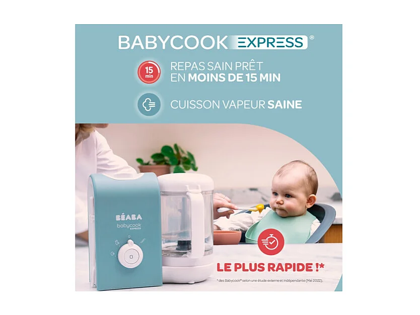 Robot préparation bébé Beaba Babycook Express