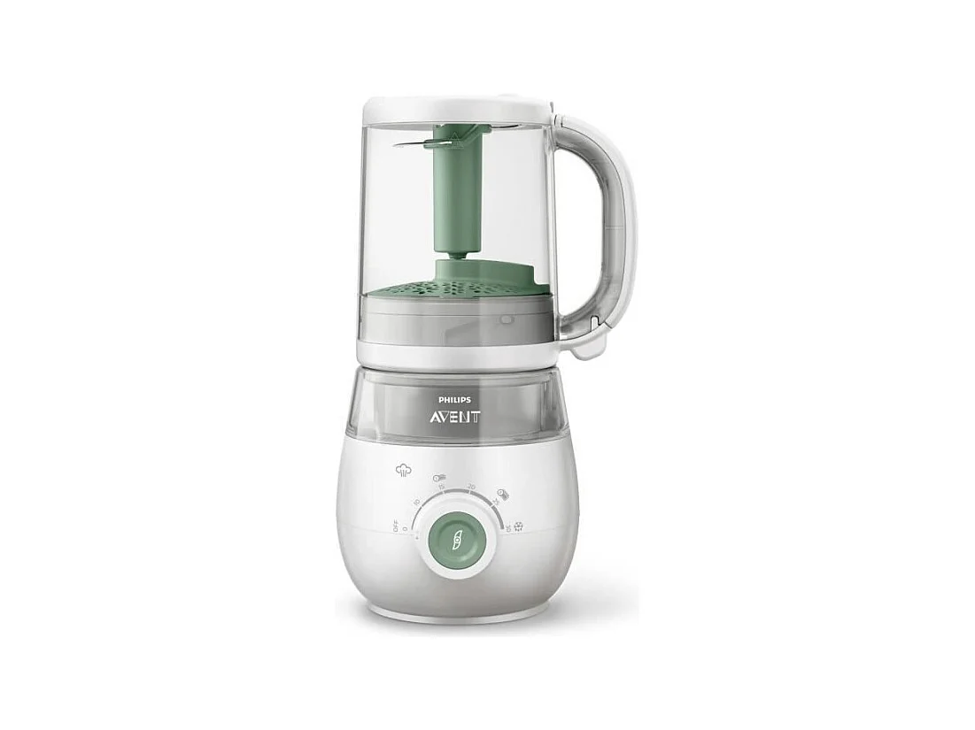 Robot Cuiseur-Mixeur 4 en 1 pour Bébé - PHILIPS AVENT - Cuit a la vapeur - Mixe - Réchauffe - Décongele