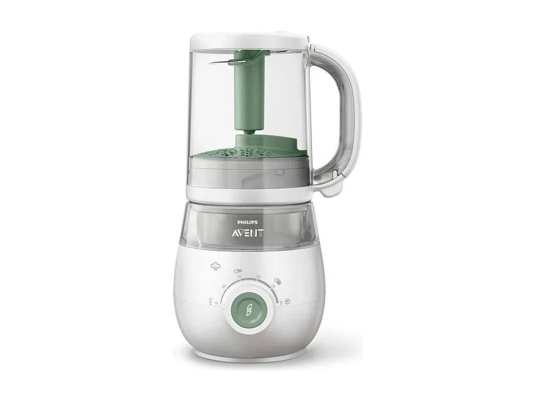 Robot Cuiseur-Mixeur 4 en 1 pour Bébé - PHILIPS AVENT - Cuit a la vapeur - Mixe - Réchauffe - Décongele