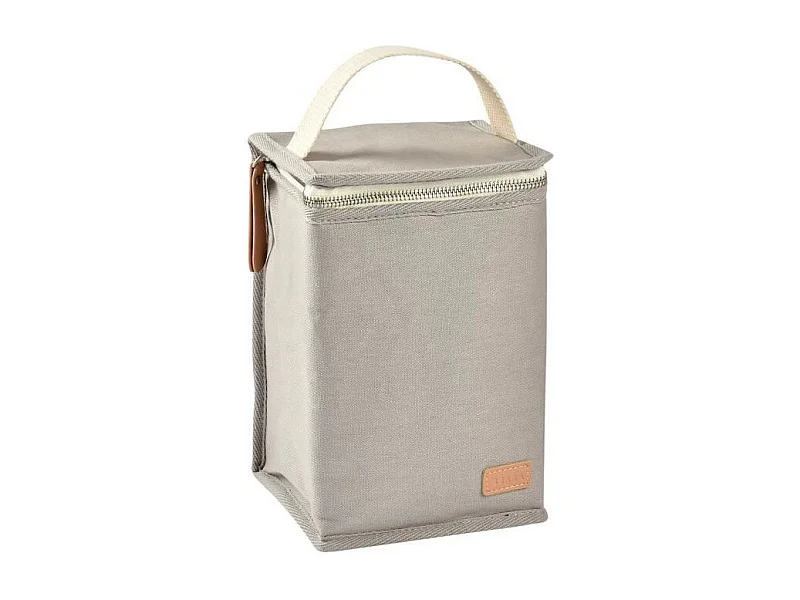 BEABA, Pochette repas bébé, isotherme, gris perle