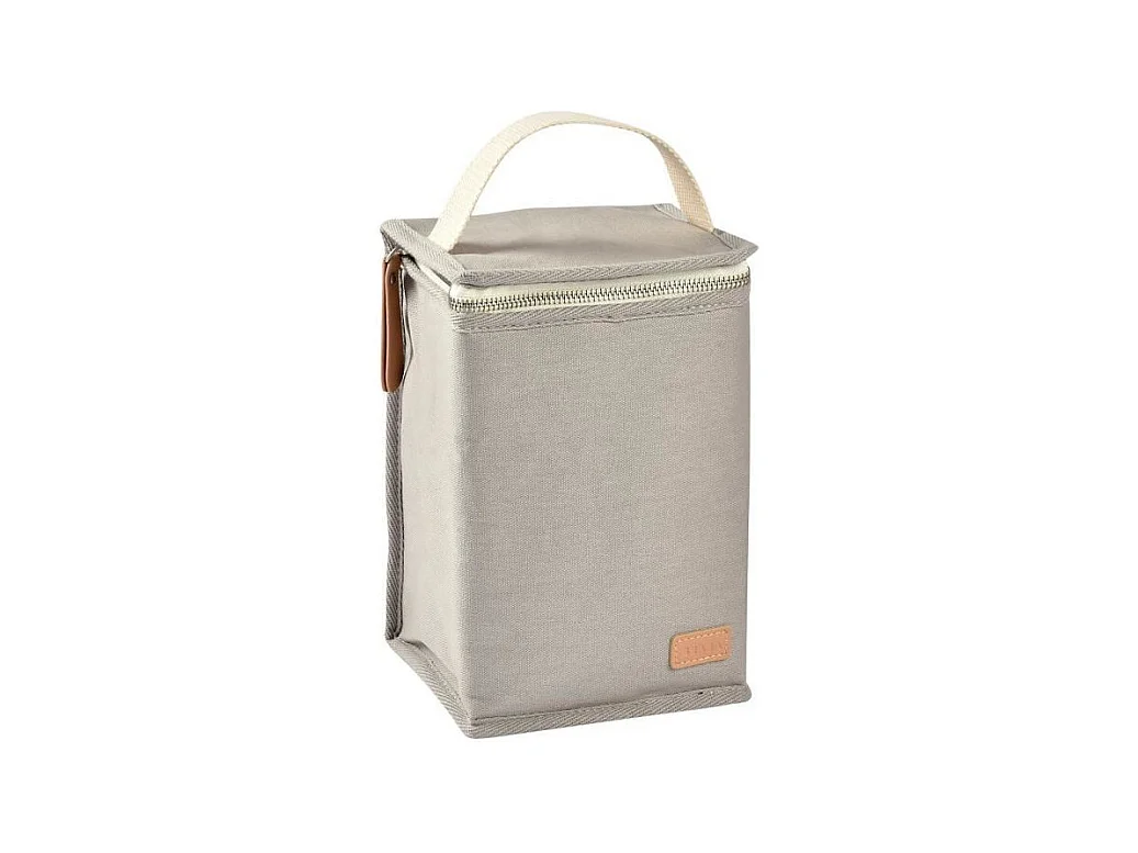 BEABA, Pochette repas bébé, isotherme, gris perle