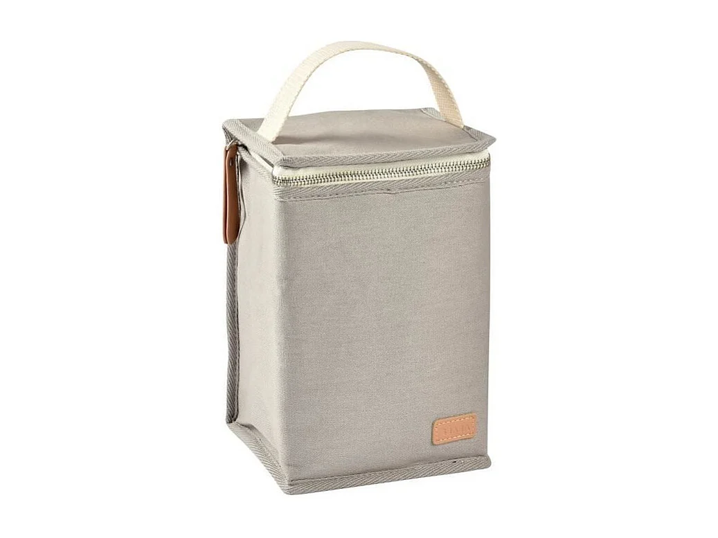 BEABA, Pochette repas bébé, isotherme, gris perle