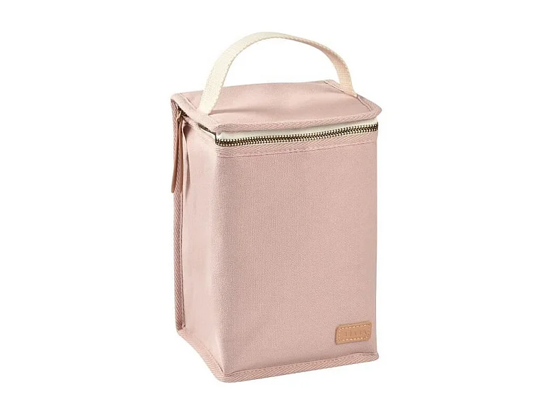 BEABA, Pochette repas bébé, isotherme, rose poudré