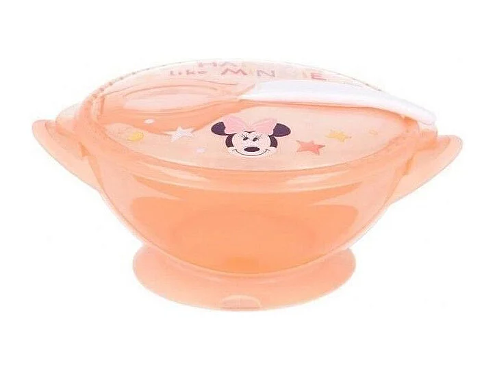 Disney Baby - Bol bébé avec ventouse, couvercle et cuilliere