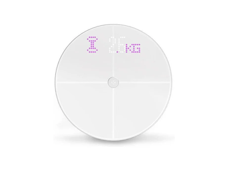 MY KRONOZ MYSCALE-WH - Balance connectee - 8 utilisateurs - 7 indicateurs - Wifi, bluetooth - Ecran LED - Blanche
