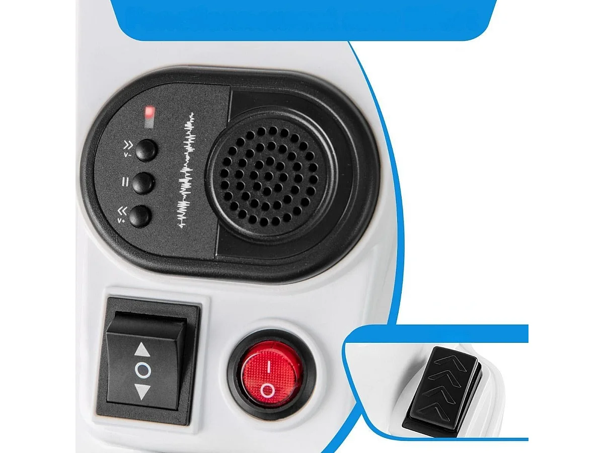 Kinder Elektro Motorrad mit Musik & LED &Stützrädern Elektromotorrad für Kinder ab 3 Jahren Blau