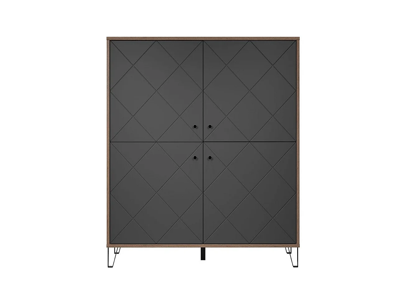 Buffet haut 4 portes H136 cm - Montez