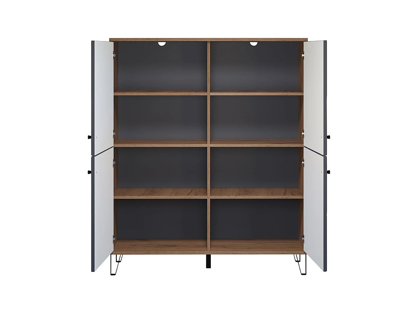 Buffet haut 4 portes H136 cm - Montez