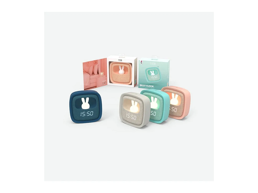 Sveglia Billy con rosa chiaro