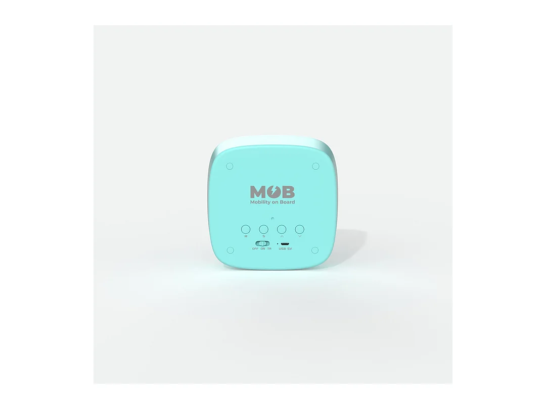 Réveil Billy avec lumière turquoise