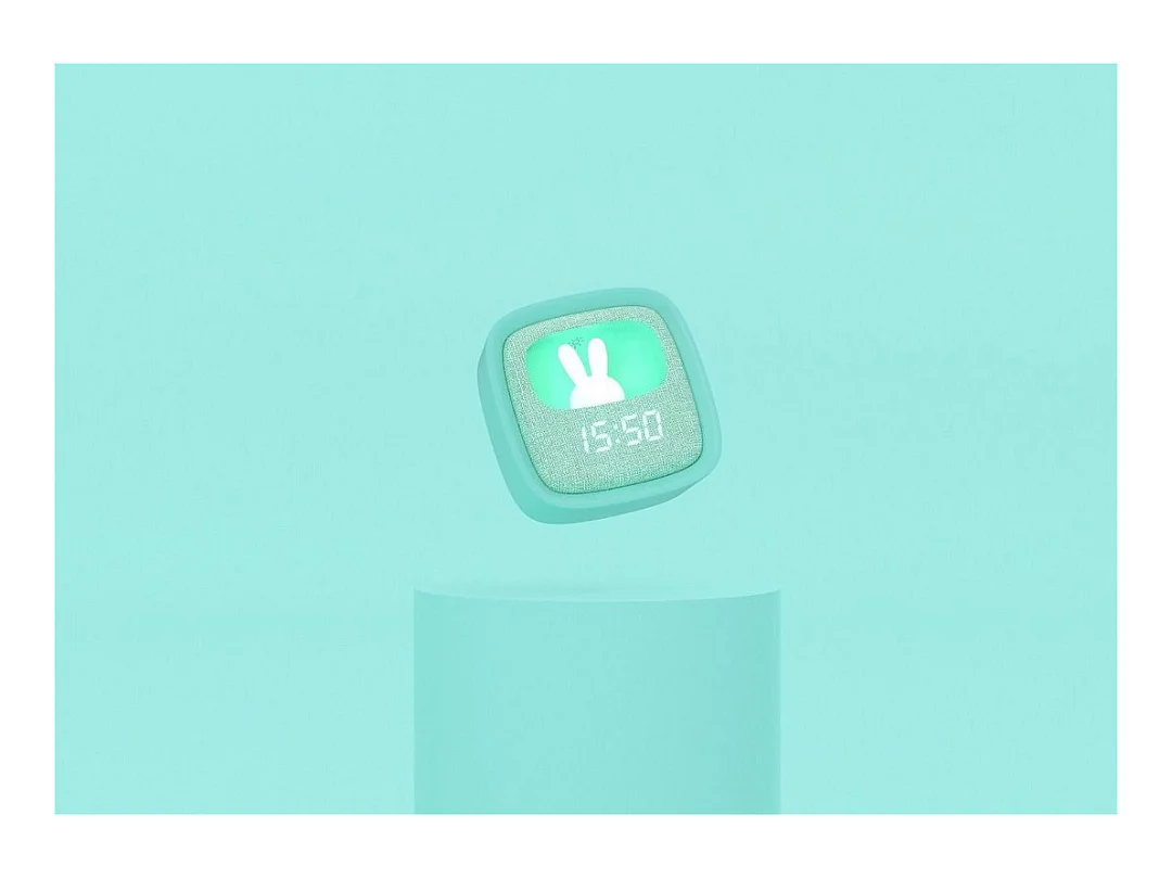 Réveil Billy avec lumière turquoise