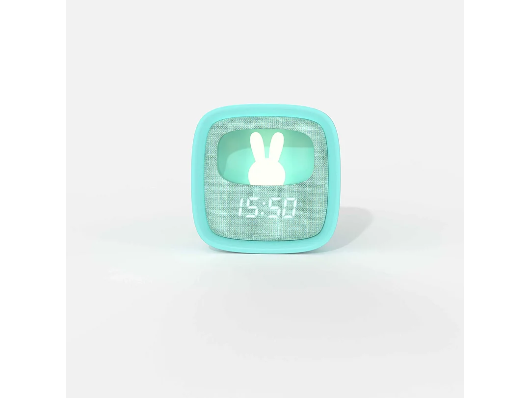 Wecker Billy mit Licht Türkis