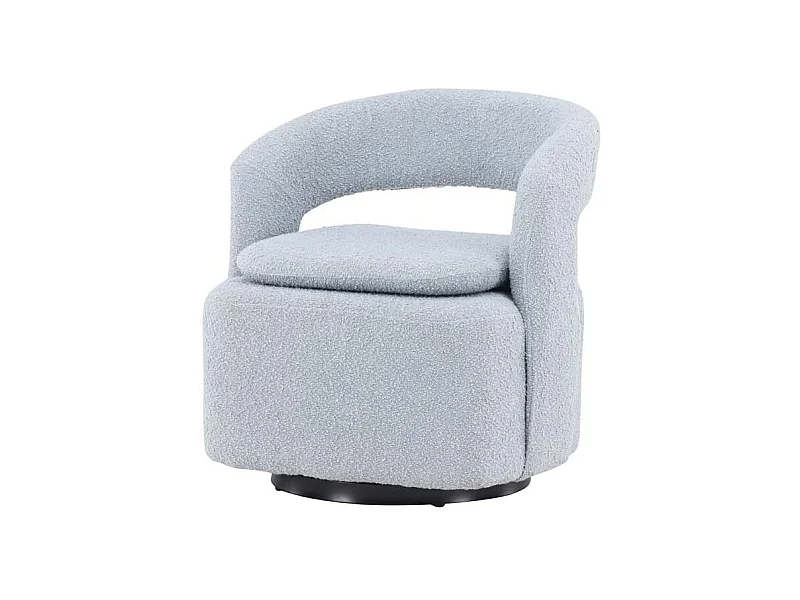 Laurel Sessel Drehfunktion blau.