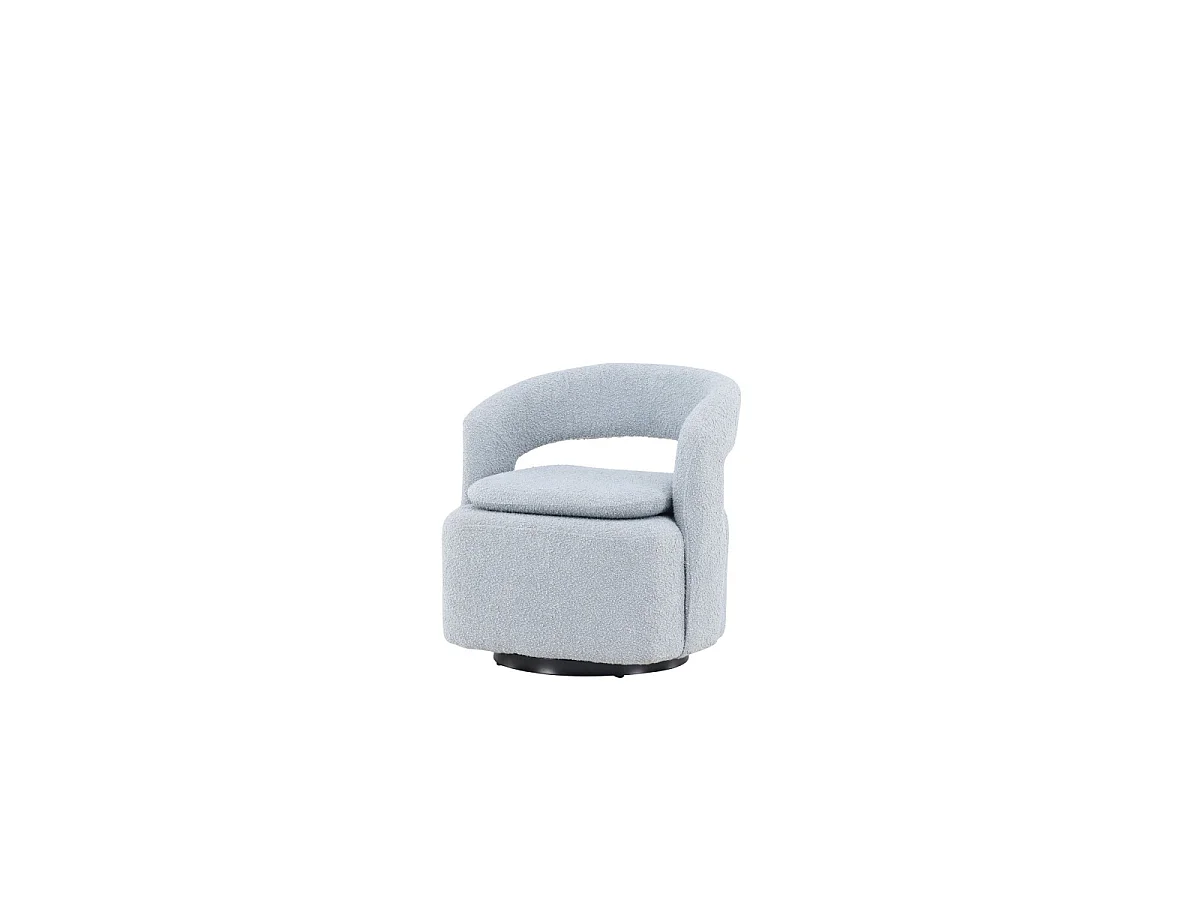 Laurel Sessel Drehfunktion blau.