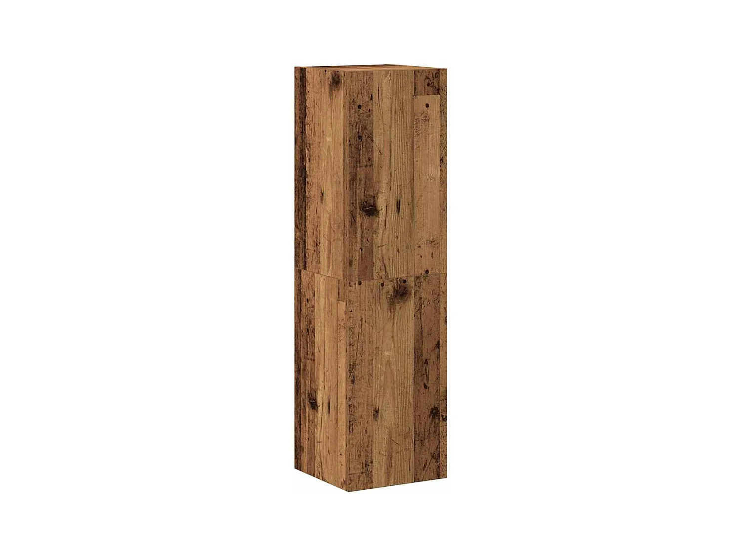 Tv-wandkasten | Tv-meubels | Tv-Banken 3 st bewerkt hout oud houtkleurig