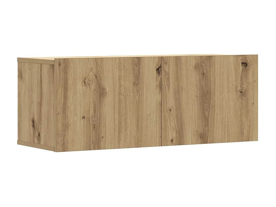 Ensemble de meuble TV | Banc TV | Armoire TV mural 6 pcs chêne artisanal