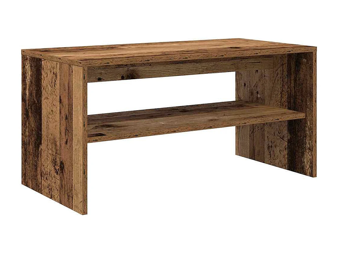 Tv-meubel | Tv-Bank | TV-kast80x40x40 cm bewerkt hout oud houtkleurig