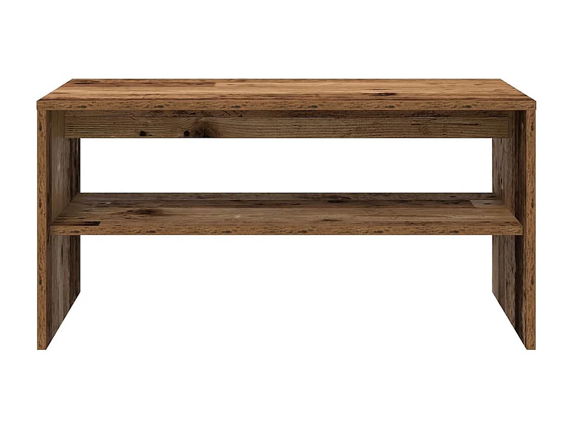 Tv-meubel | Tv-Bank | TV-kast80x40x40 cm bewerkt hout oud houtkleurig