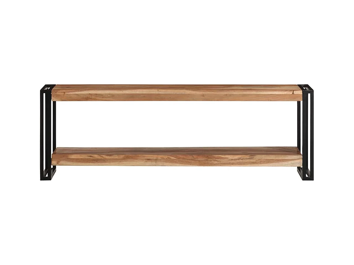 Mueble para TV  | Gabinete de TV |  Mueble de salón madera maciza de acacia 120x30x40 cm