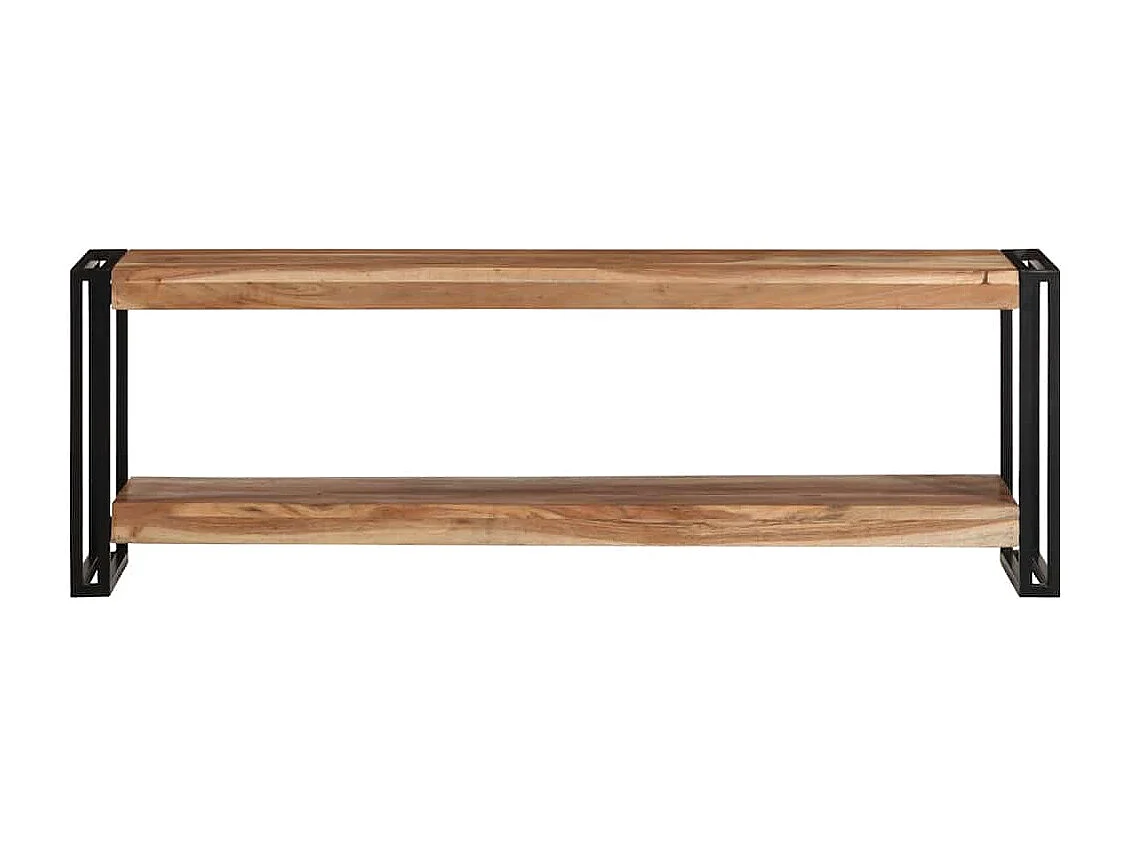 Mueble para TV  | Gabinete de TV |  Mueble de salón madera maciza de acacia 120x30x40 cm