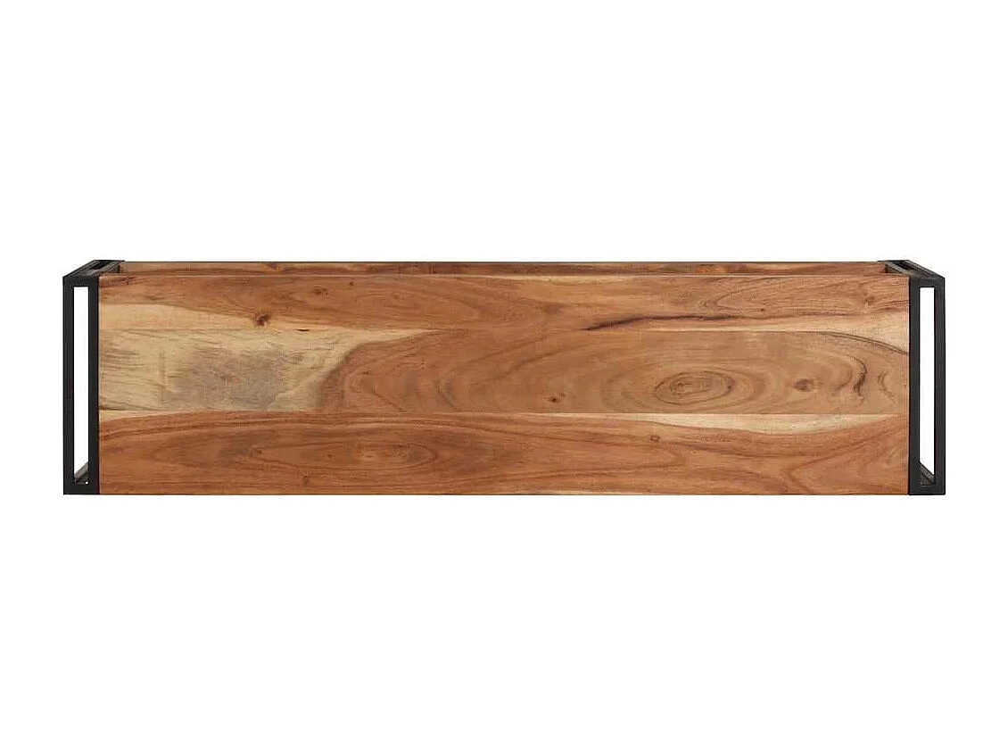 Mueble para TV  | Gabinete de TV |  Mueble de salón madera maciza de acacia 120x30x40 cm