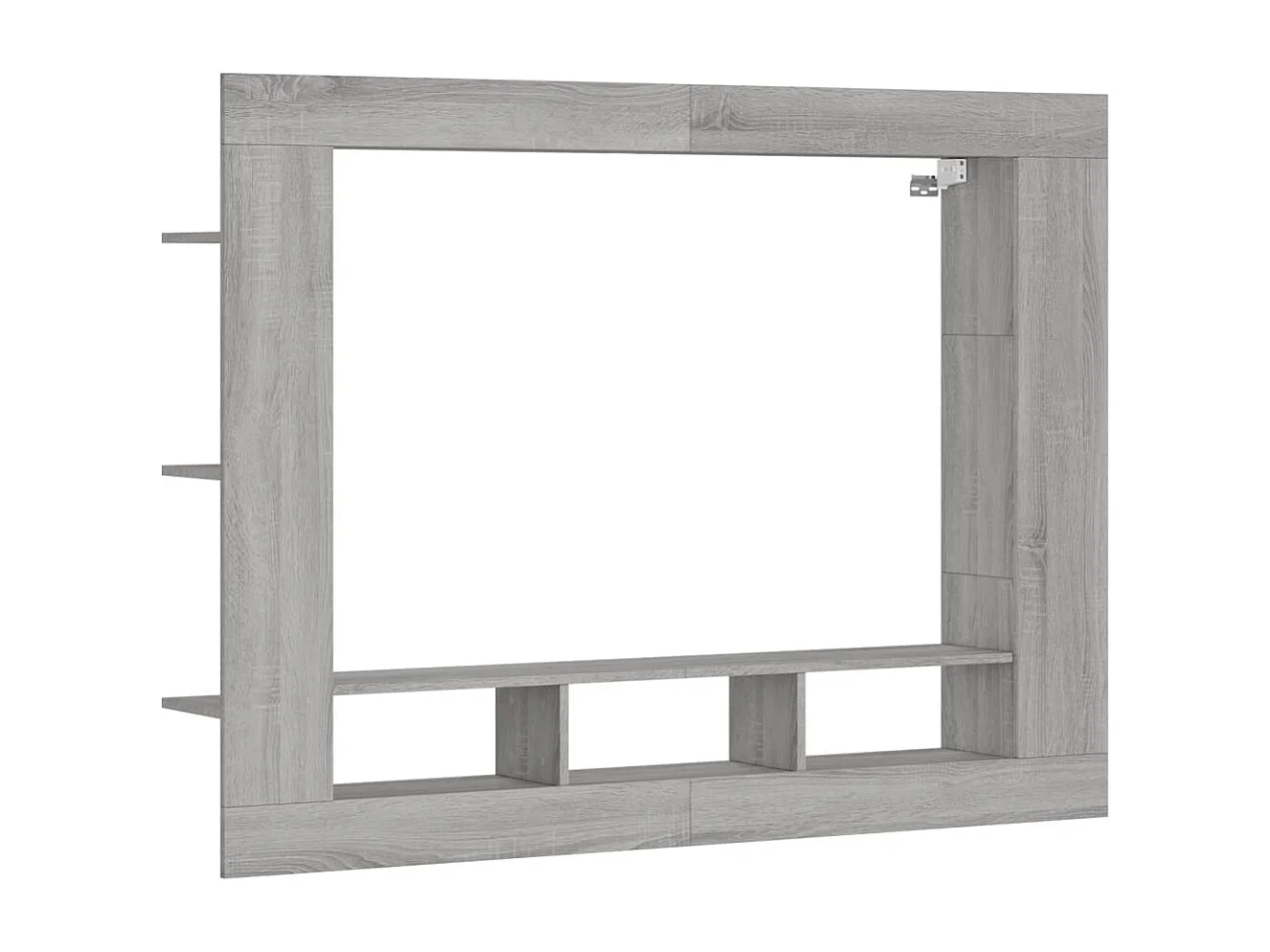 Meuble TV | Banc TV | Armoire TV sonoma gris 152x22x113 cm bois d'ingénierie
