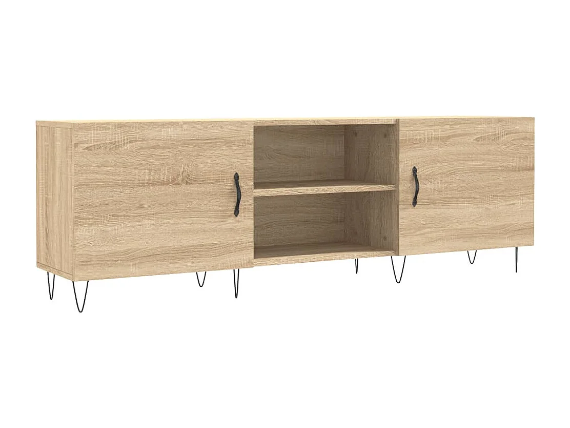 Meuble TV | Banc TV | Armoire TV chêne sonoma 150x30x50 cm bois d'ingénierie