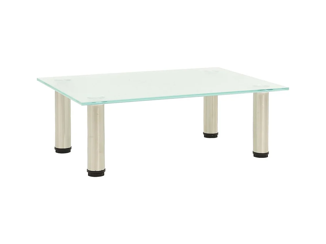 Meuble TV | Banc TV | Armoire TV Givré 40x35x17 cm Verre trempé