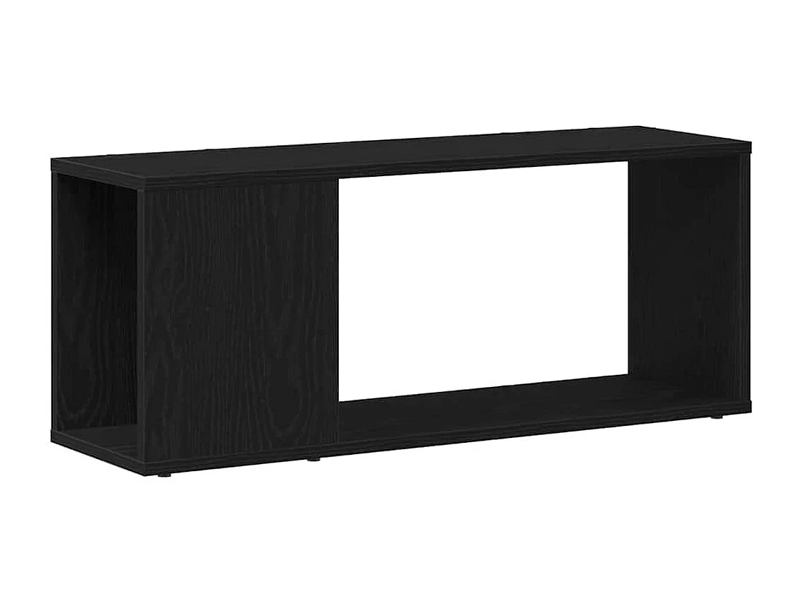 Mueble TV | Centro de entretenimiento Negro 80 x 24 x 32 cm