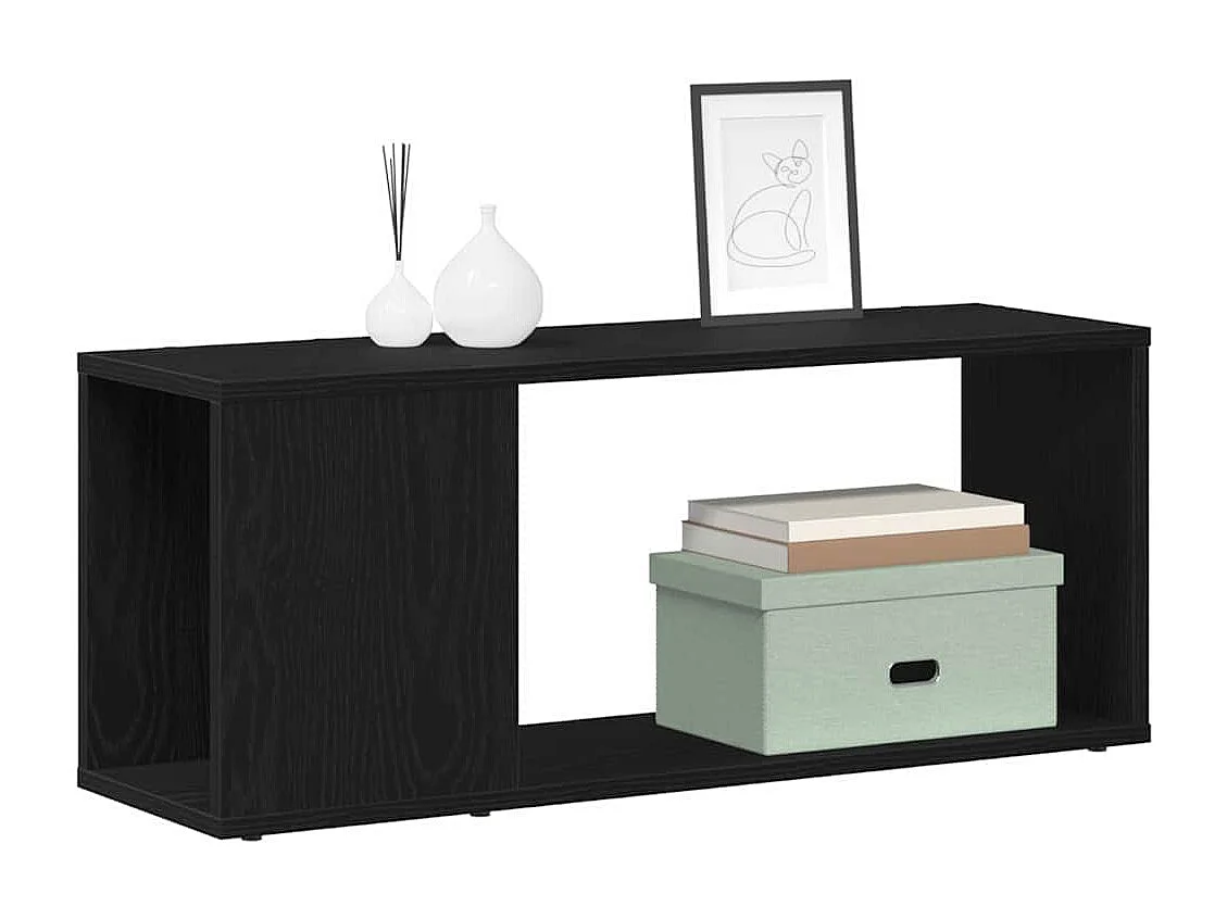 Tv-meubel | Tv-Bank | TV-kastWit 80x24x32 cm Gelaagd Hout