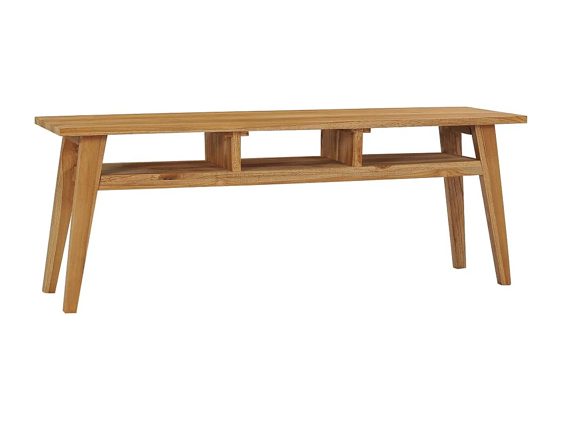 Meuble TV | Banc TV | Armoire TV 120x35x45 cm Bois de teck massif