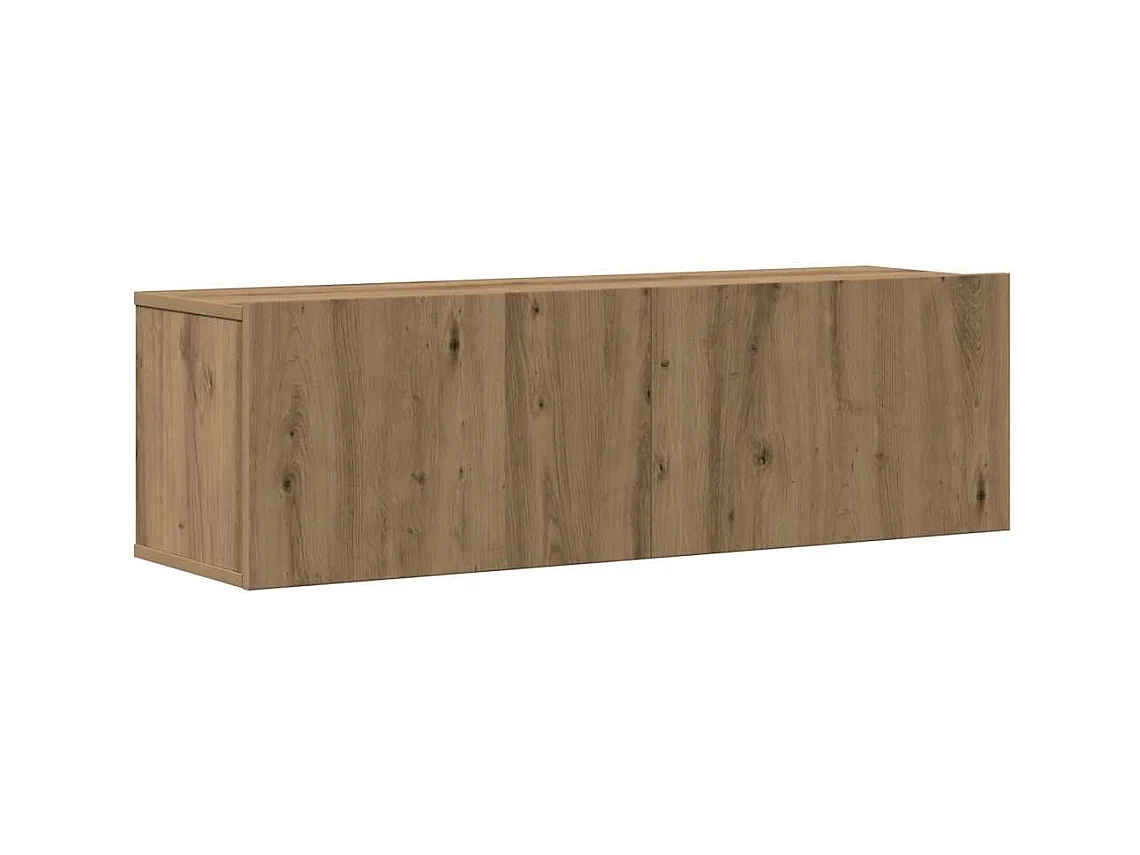 Mueble para TV  | Gabinete de TV |  Mueble de salón de pared madera contrachapada artesanal 4 piezas