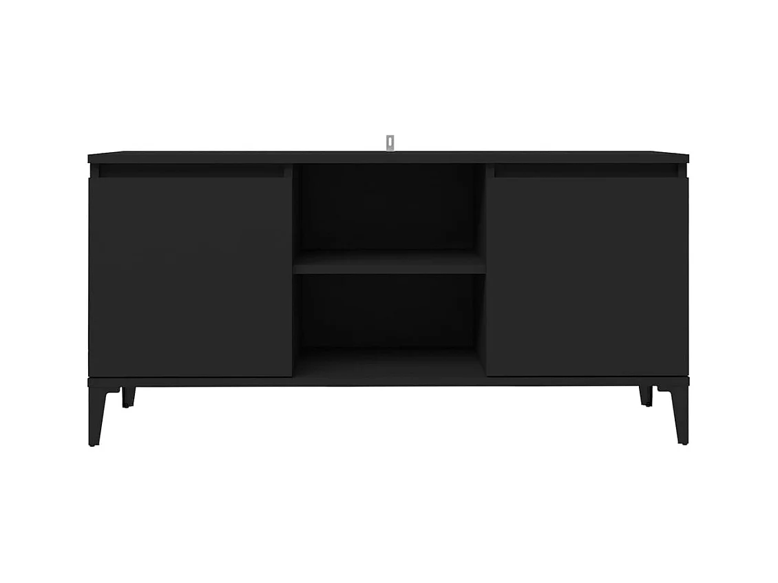 Mueble de TV | Mueble de salón con patas de metal negro 103,5x35x50 cm