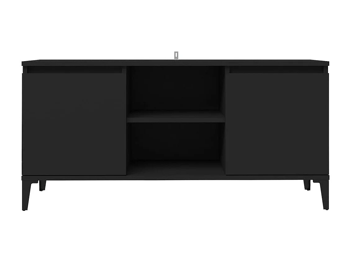 Mueble de TV | Mueble de salón con patas de metal negro 103,5x35x50 cm