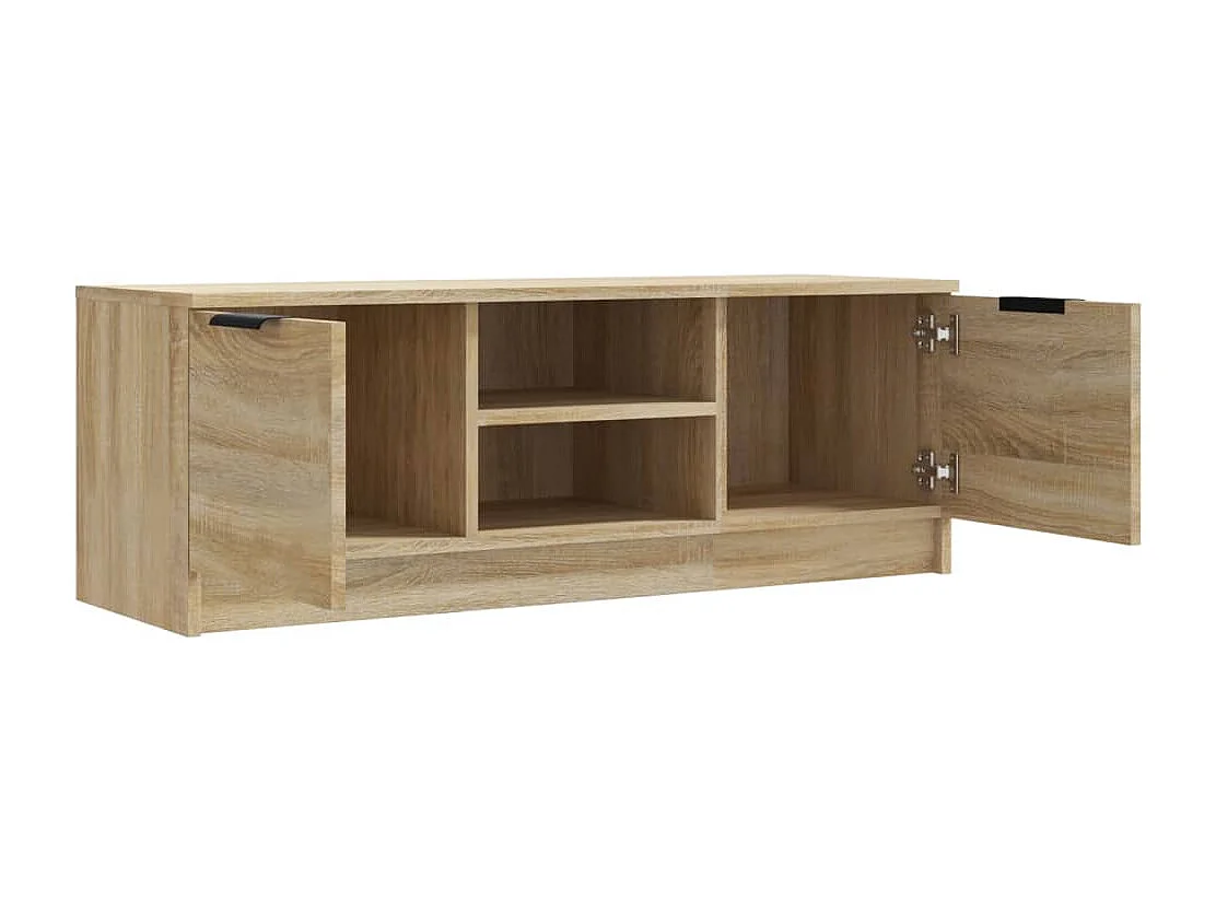 Mueble de TV | Mueble de salón madera contrachapada roble Sonoma 102x35x36,5 cm