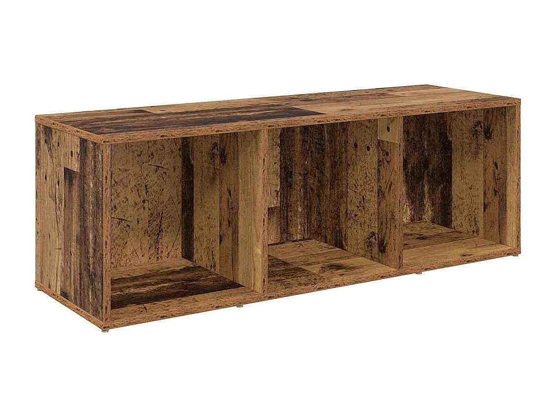 Meuble TV | Banc TV | Armoire TV 4 pcs Bois ancien 37 x 35 x 107.5 cm Bois Ingénieur