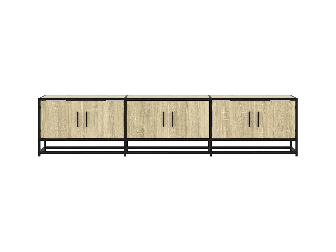 Mueble para TV  | Gabinete de TV |  Mueble de salón madera de ingeniería roble Sonoma 180x35x41 cm