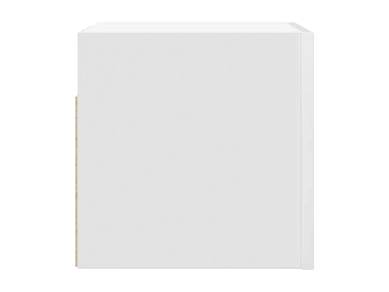 Mueble para TV  | Gabinete de TV |  Mueble de salón de pared blanco 30,5x30x30 cm