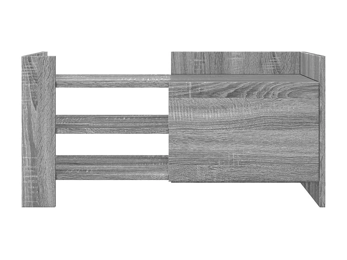 Meuble TV | Banc TV | Armoire TV sonoma gris 80x35x40 cm bois d'ingénierie