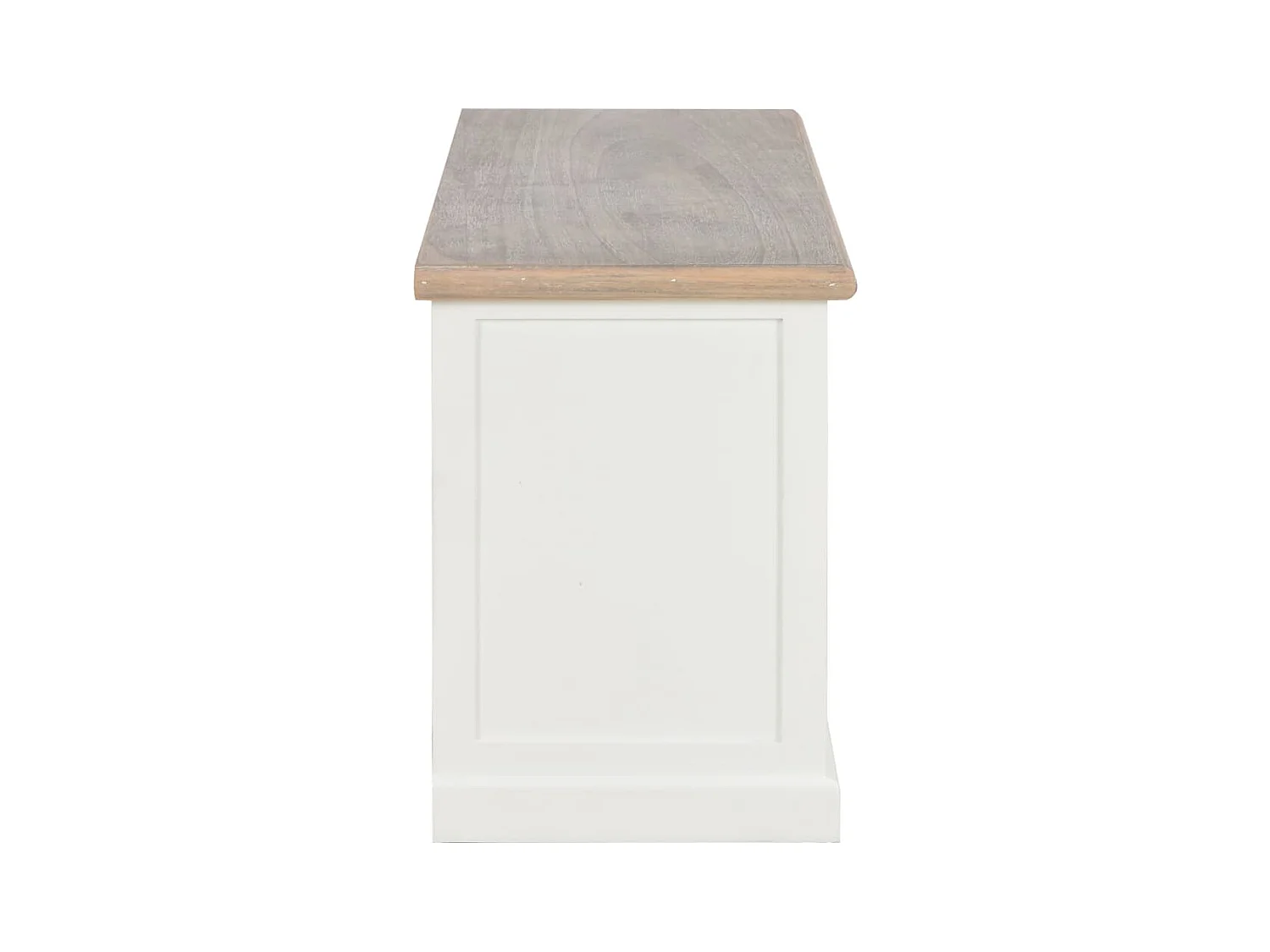 Mueble para TV  | Gabinete de TV |  Mueble de salón de madera blanco 90x30x40 cm