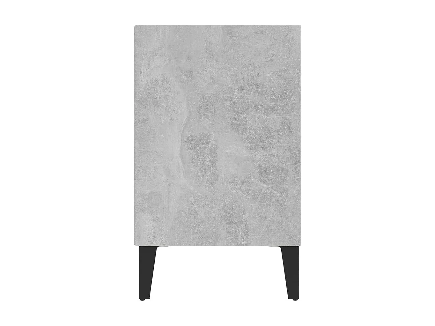 Mueble de TV | Mueble de salón con patas metal gris hormigón 103,5x30x50 cm