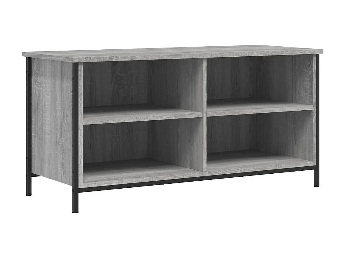Mueble de TV | Mueble de salón madera contrachapada gris Sonoma 100x40x50 cm