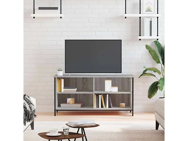Meuble TV | Banc TV | Armoire TV Sonoma gris 100x40x50 cm Bois d'ingénierie