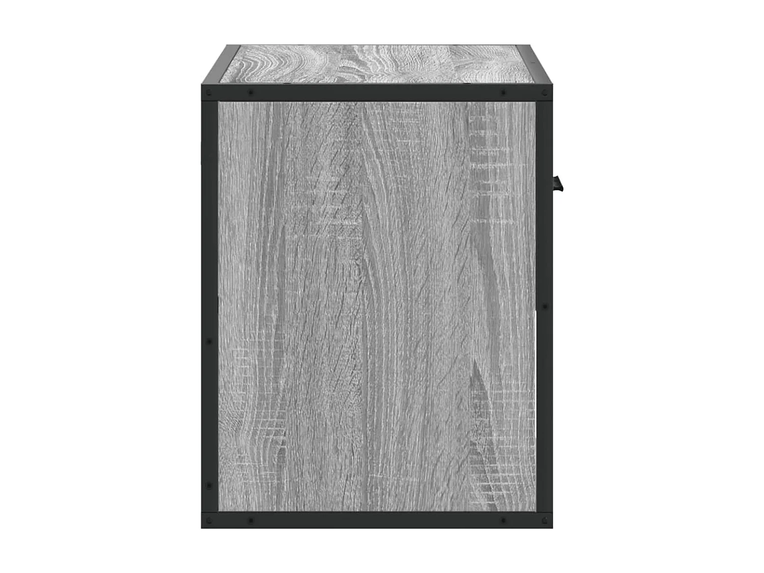 Tv-meubel | Tv-Bank | TV-kast60x31x39,5 cm bewerkt hout metaal grijs sonoma eiken
