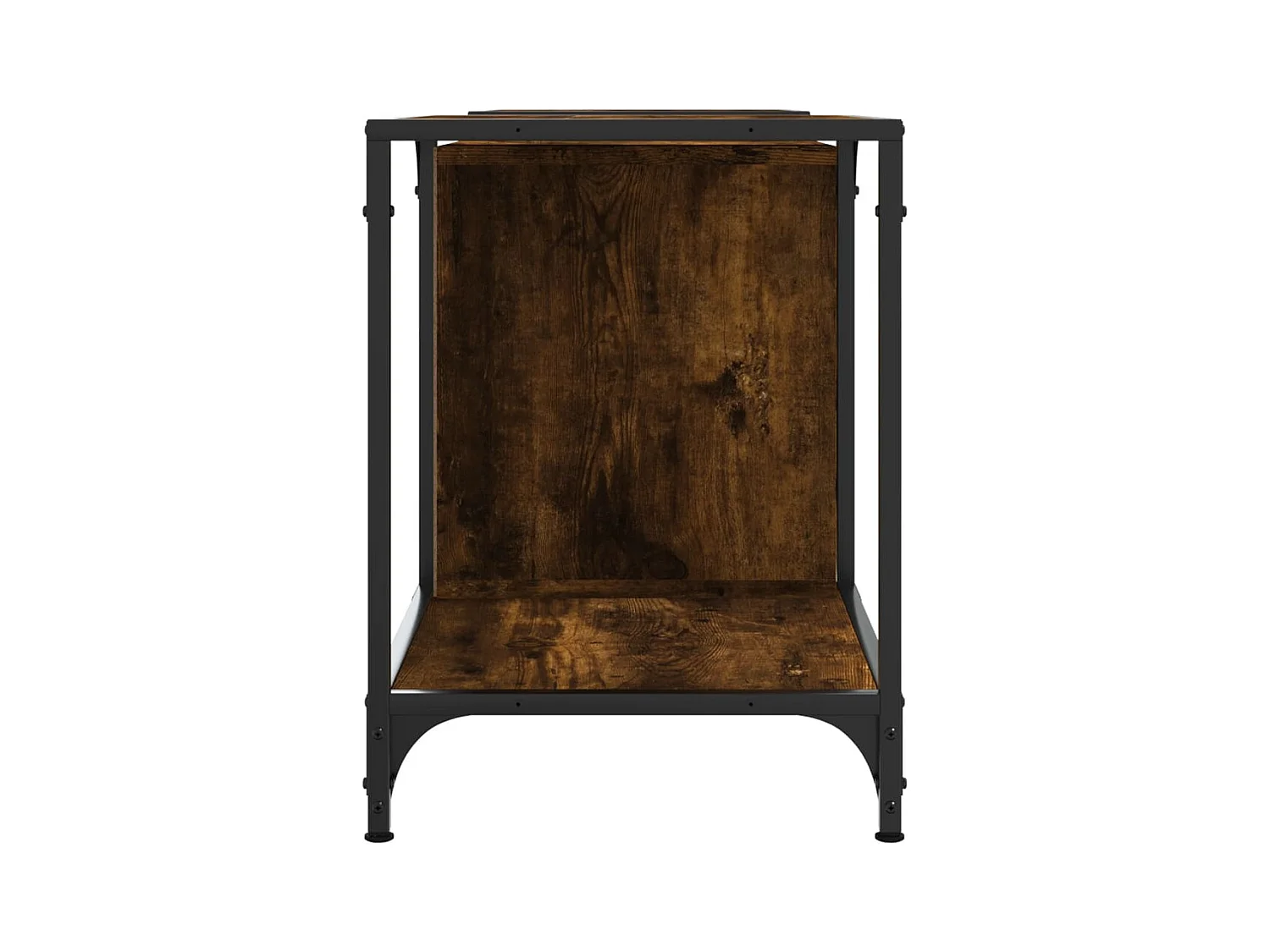 Mueble de TV | Mueble de salón madera de ingeniería roble ahumado 153x37x50 cm