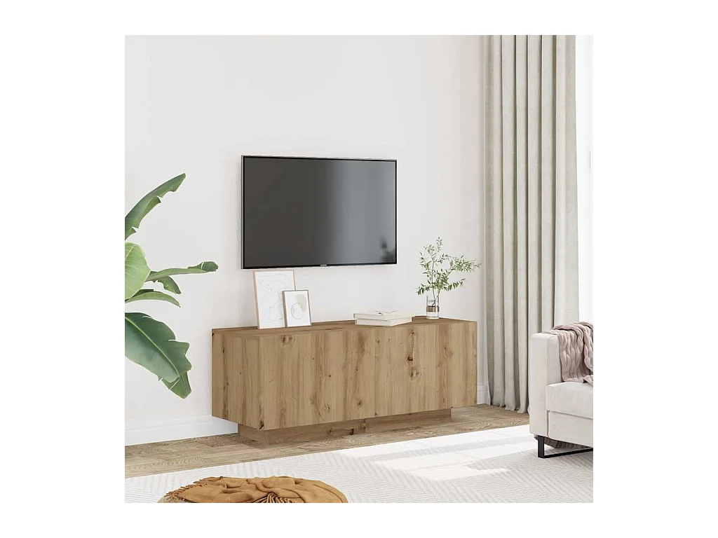Mueble de TV | Mueble de salón madera de ingeniería roble artisan 100x35x40 cm