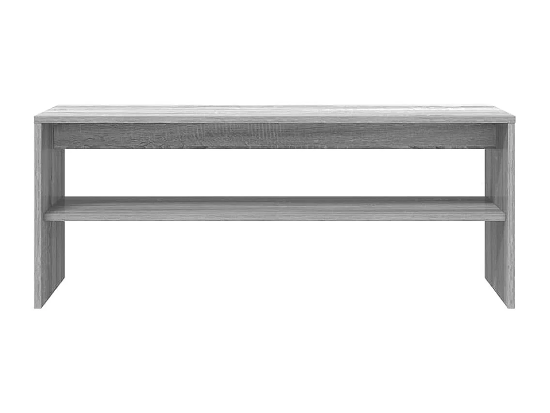 Tv-meubel | Tv-Bank | TV-kast100x40x40 cm bewerkt hout grijs sonoma eikenkleurig